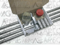 Комплект стержневого заземления 9м, нерж. сталь (14 мм) | АРГО